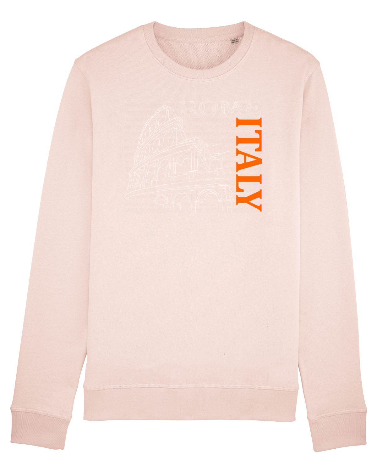 Bluză mânecă lungă Unisex Rise Candy Pink