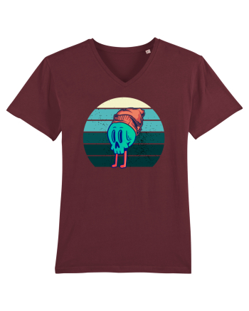 Craniu cu caciula Burgundy