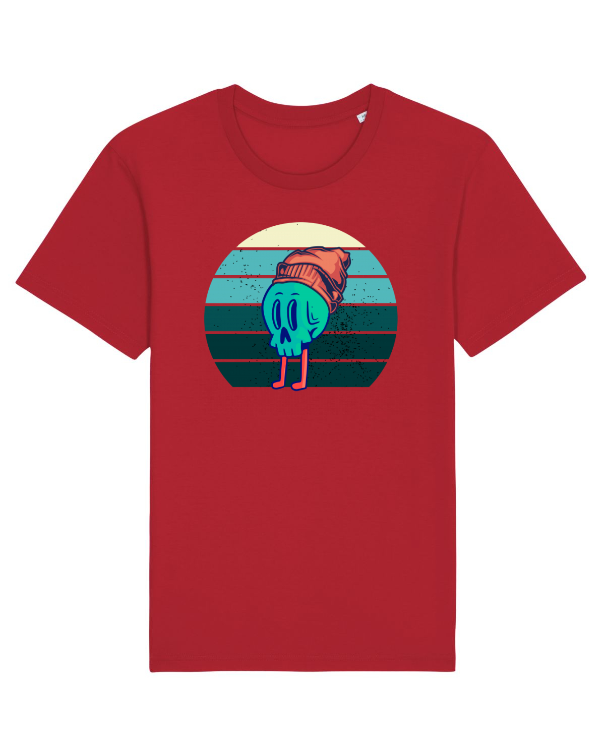 Tricou mânecă scurtă Unisex Rocker Red