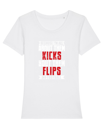 Kicks and Flips White