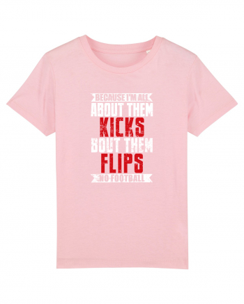 Kicks and Flips Cotton Pink