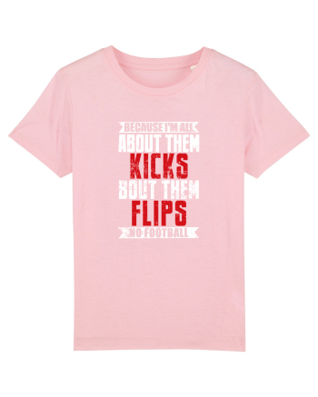 Kicks and Flips Cotton Pink