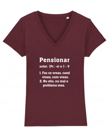 Pensionar Burgundy