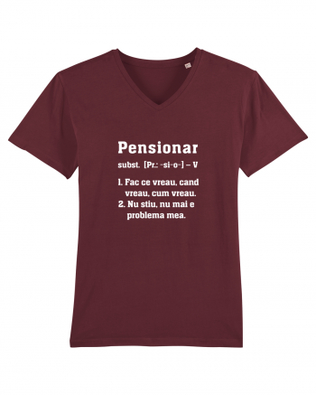 Pensionar Burgundy