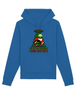 Funny Santa Claus Alien Hanorac Unisex Drummer