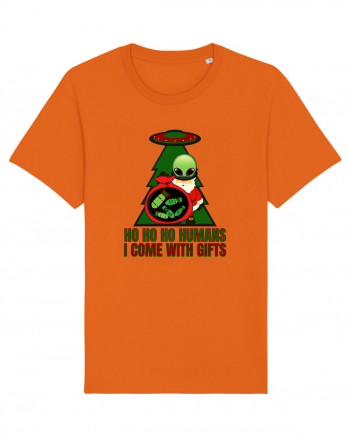 Funny Santa Claus Alien Bright Orange