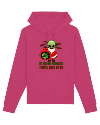 Funny Santa Claus Alien Raspberry