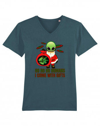 Funny Santa Claus Alien Stargazer