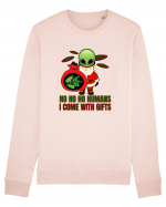 Funny Santa Claus Alien Bluză mânecă lungă Unisex Rise