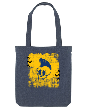 Punk skull Midnight Blue