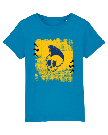 Punk skull Azur