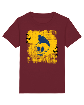 Punk skull Burgundy