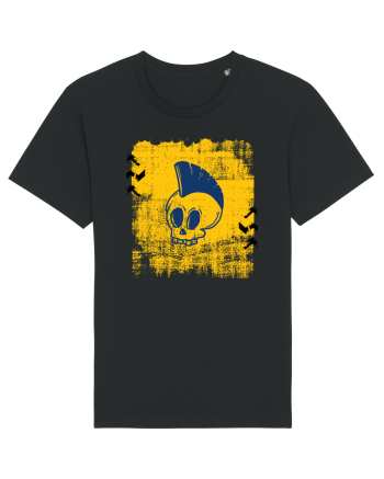Punk skull Black