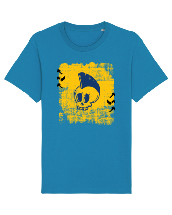 Punk skull Azur