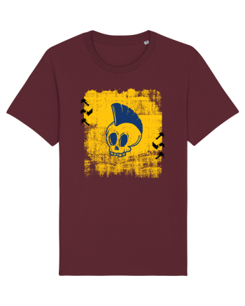 Punk skull Burgundy