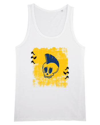 Punk skull White