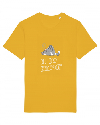 Funny Cool Lazy Cat Spectra Yellow