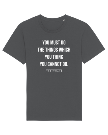 Do the things you think you cannot do Anthracite