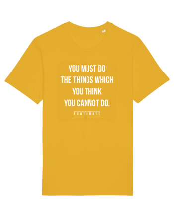 Do the things you think you cannot do Spectra Yellow