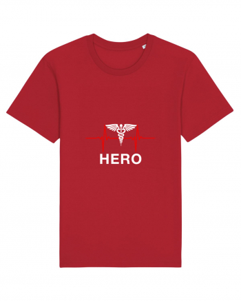 Hero medical staff Red