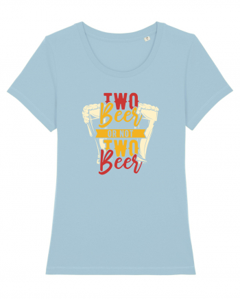 two beer or not two beer Sky Blue