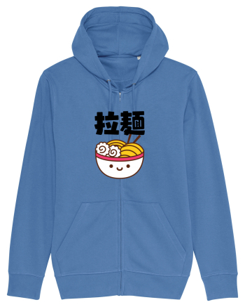 Ramen Bowl Kanji (negru) Bright Blue