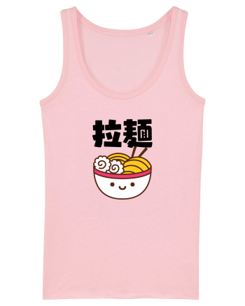Ramen Bowl Kanji (negru) Cotton Pink