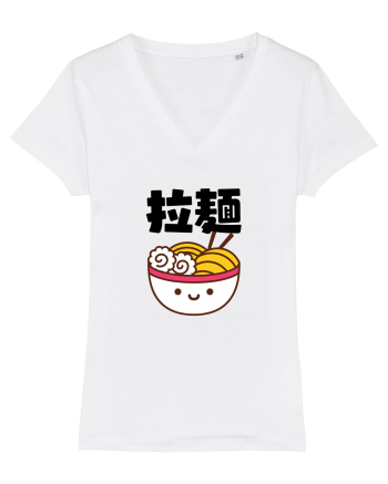 Ramen Bowl Kanji (negru) White