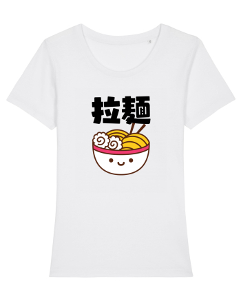Ramen Bowl Kanji (negru) White
