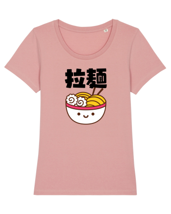 Ramen Bowl Kanji (negru) Canyon Pink
