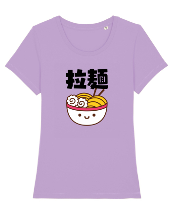 Ramen Bowl Kanji (negru) Lavender Dawn