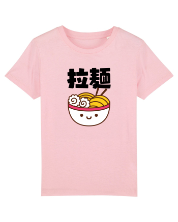 Ramen Bowl Kanji (negru) Cotton Pink