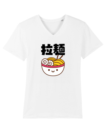 Ramen Bowl Kanji (negru) White