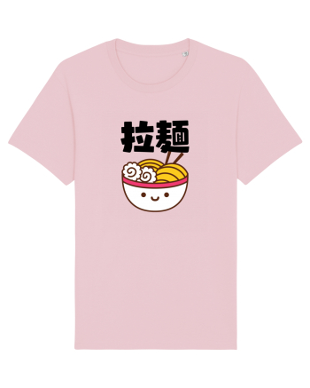 Ramen Bowl Kanji (negru) Cotton Pink