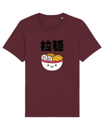 Ramen Bowl Kanji (negru) Burgundy