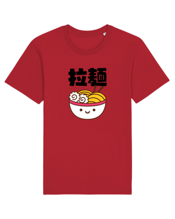 Ramen Bowl Kanji (negru) Red