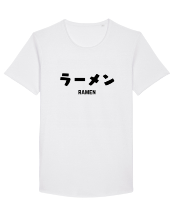 Ramen Katakana (negru) White