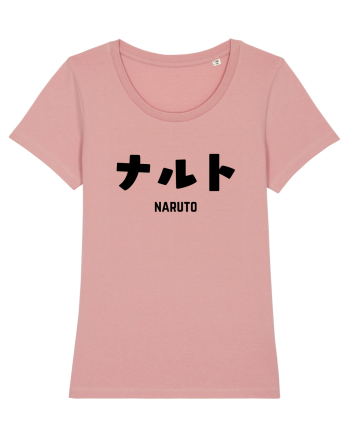 Naruto Katakana (negru) Canyon Pink