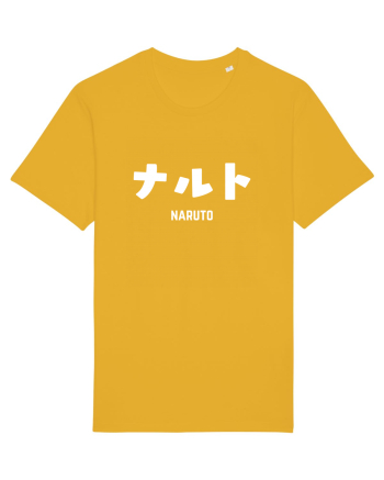Naruto Katakana (alb) Spectra Yellow