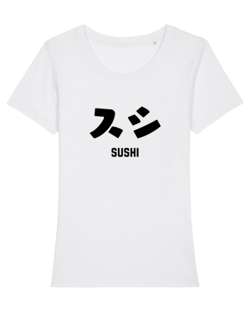 Sushi Katakana (negru) White