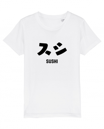 Sushi Katakana (negru) White