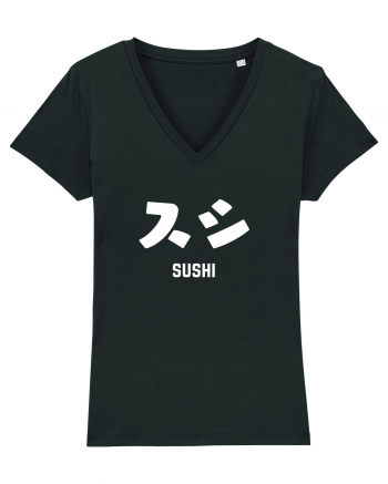 Sushi Katakana (alb) Black