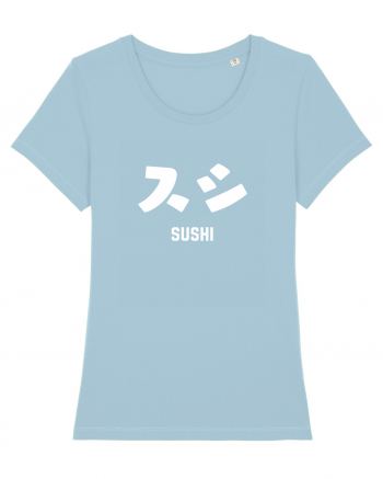 Sushi Katakana (alb) Sky Blue