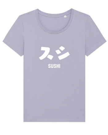Sushi Katakana (alb) Lavender