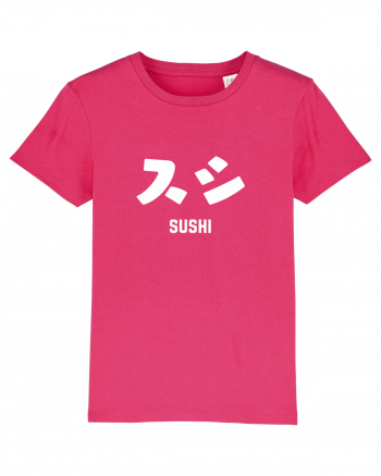 Sushi Katakana (alb) Raspberry
