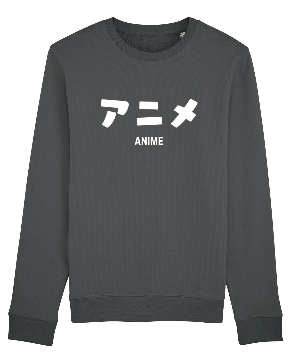 Bluză mânecă lungă Unisex Rise Anthracite