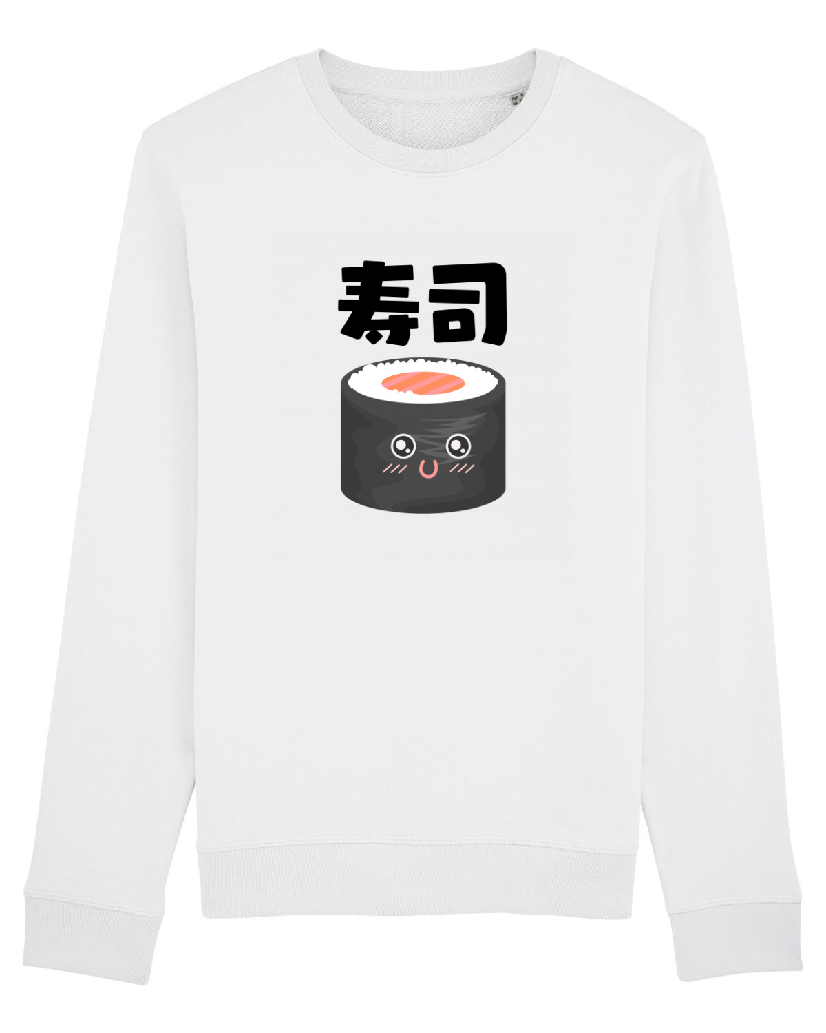 Bluză mânecă lungă Unisex Rise White