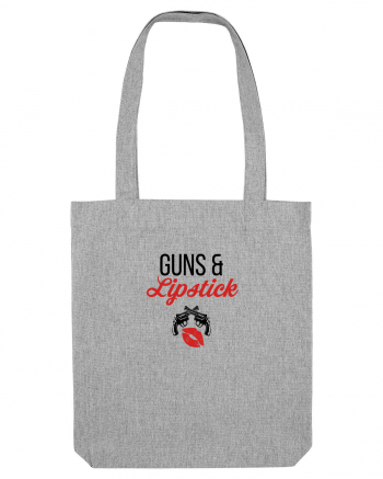 Guns and lipstick Heather Grey