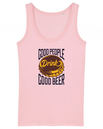 Good People drink Good Beer Cotton Pink