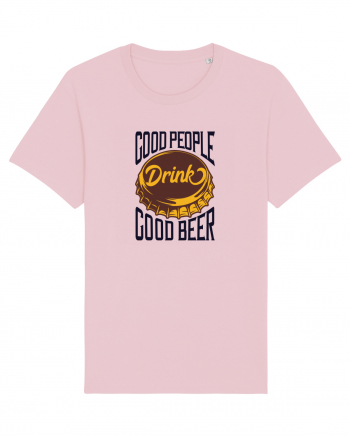 Good People drink Good Beer Cotton Pink